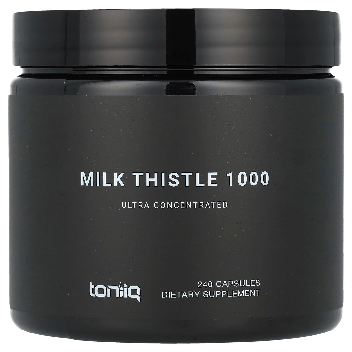 Toniiq, Milk Thistle 1000, 240 Capsules (500 mg per Capsule) - Image 1