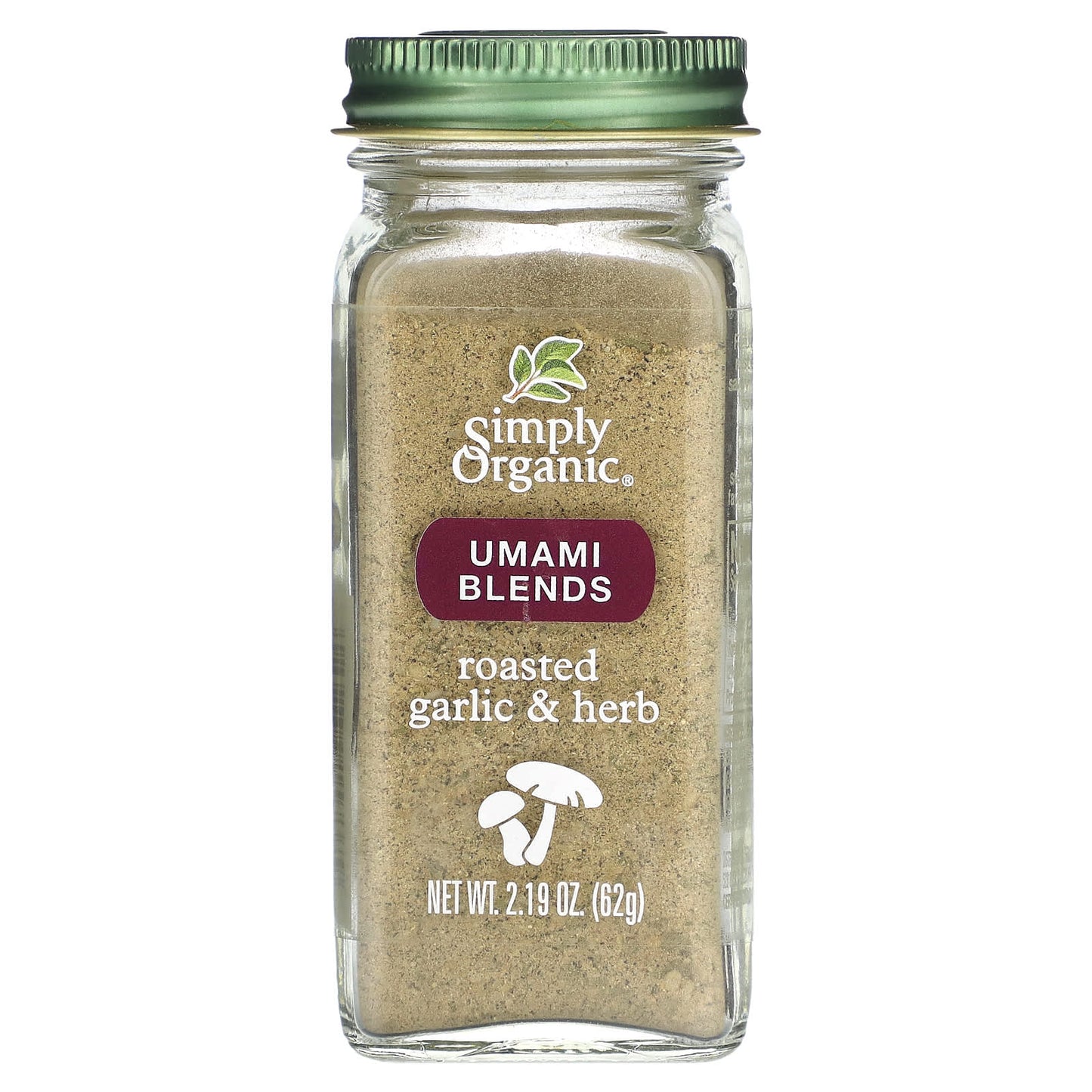 Simply Organic, Umami Blends, Roasted Garlic & Herb, 2.19 oz (62 g) - Image 1