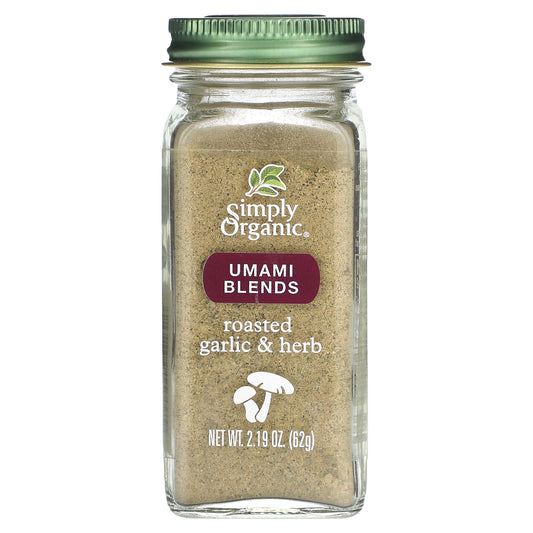 Simply Organic, Umami Blends, Roasted Garlic & Herb, 2.19 oz (62 g) - Image 1