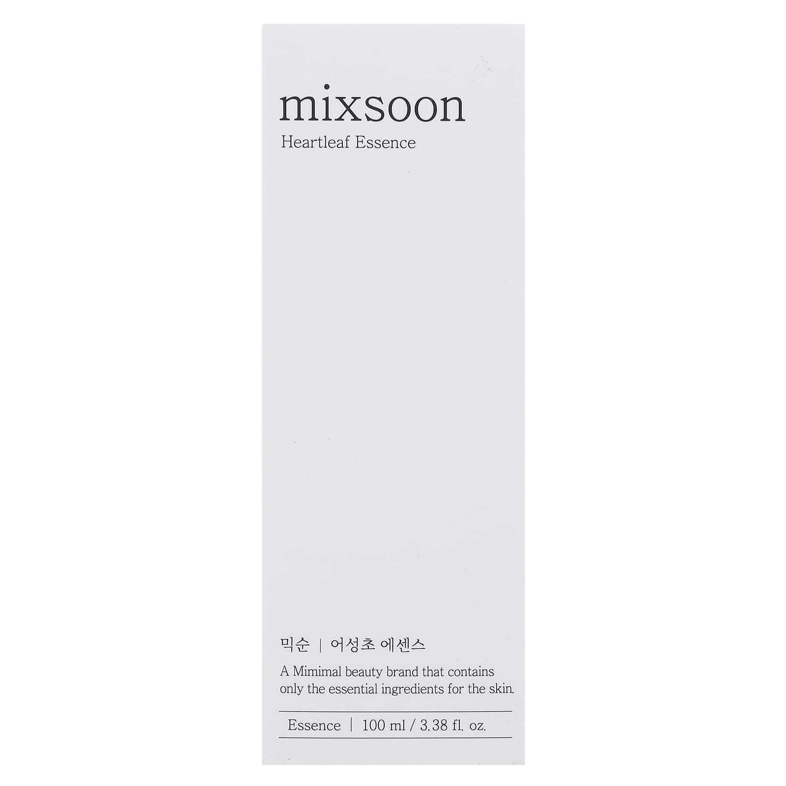 Mixsoon, Heartleaf Essence, 3.3. fl oz (100 ml) - Image 2