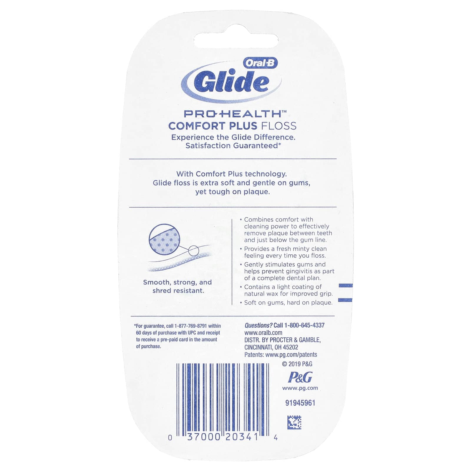 Oral-B, Glide, Pro-Health, Comfort Plus Floss, Mint, 2 Pack, 43.7 yd (40 m) Each - Image 2