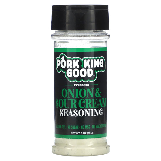 Pork King Good, Onion & Sour Cream Seasoning, 3 oz (85 g) - Image 1