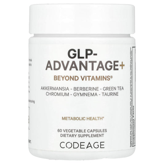 Codeage GLP-Advantage+ Beyond Vitamins for Weight Management & Metabolic Health 60 Capsules - Image 1