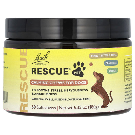 Bach Calming Chews for Dogs - Natural Stress Relief - Image 1