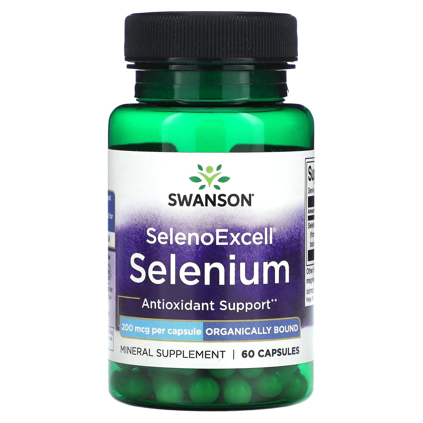 Swanson, SelenoExcell, Selenium, 200 mcg, 60 Capsules - Image 1