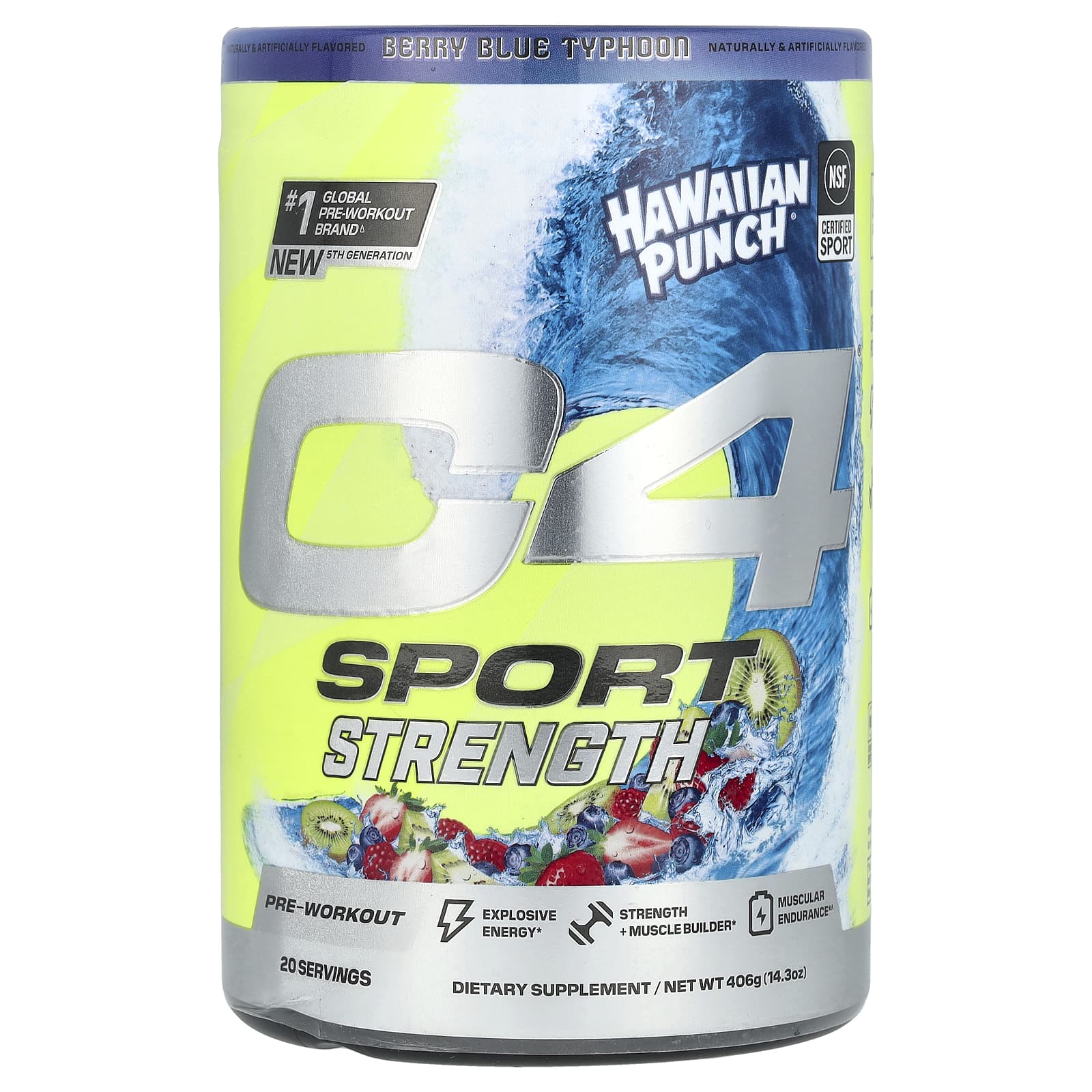 C4 Sport Pre-Workout: Boost Strength & Endurance - Image 1