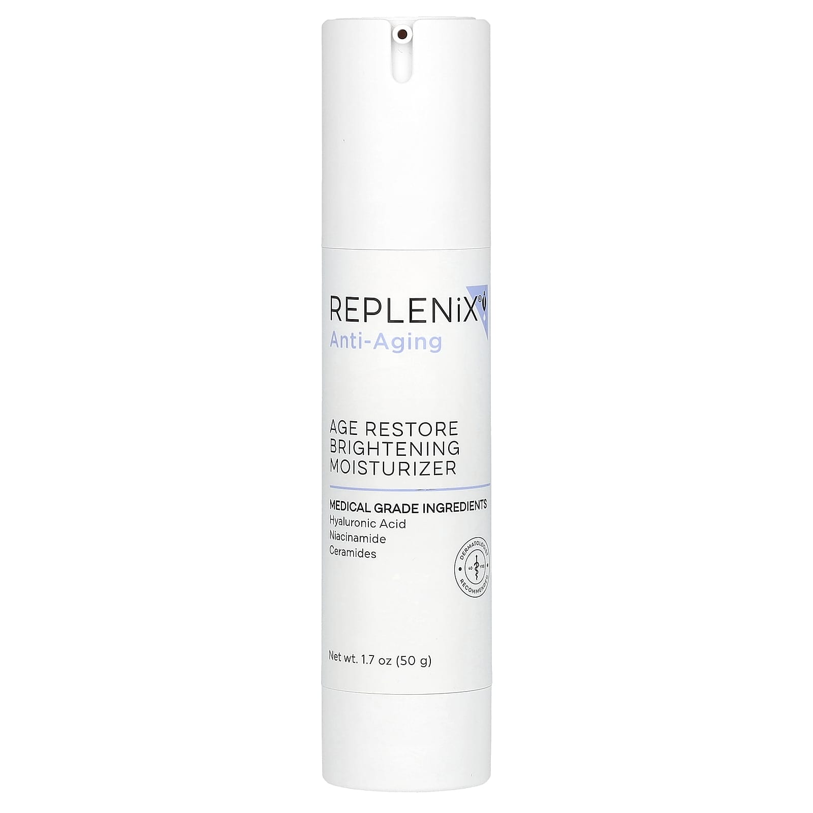 Replenix, Age Restore Brightening Moisturizer, Fragrance Free, 1.7 oz (50 g) - Image 1