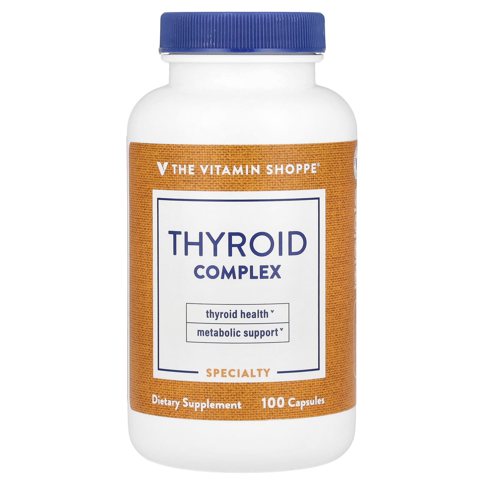 The Vitamin Shoppe, Thyroid Complex , 100 Capsule - Image 1