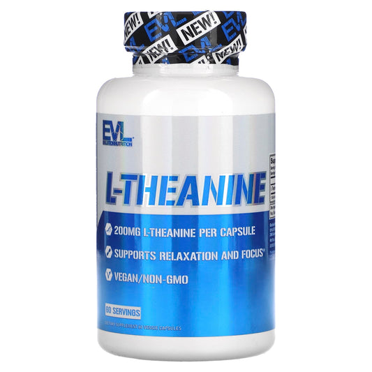L-Theanine Relaxation & Focus Supplement by EVLution Nutrition - Image 1