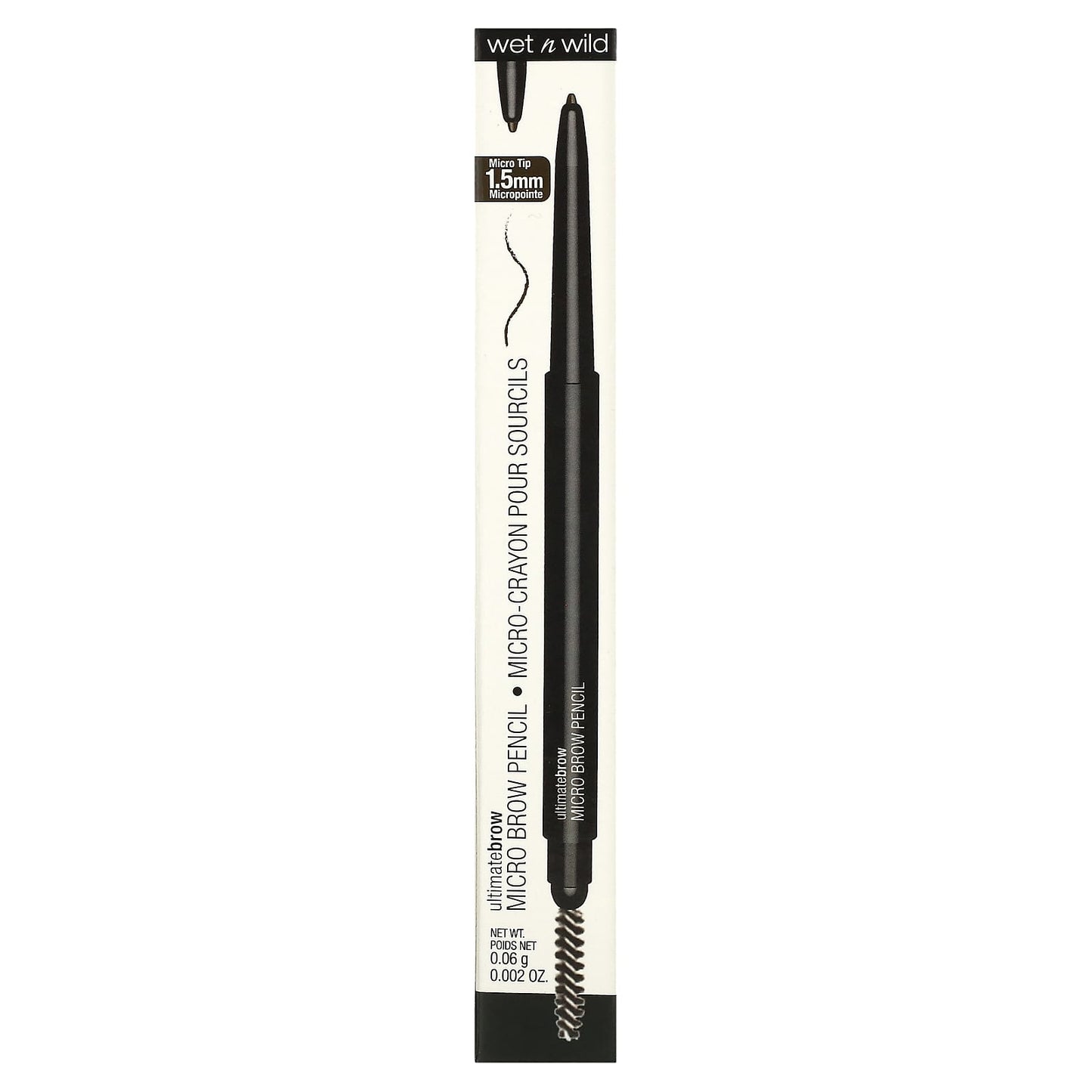wet n wild, Ultimate Brow, Micro Brow Pencil, Deep Brown, 0.002 oz (0.06 g) - Image 2