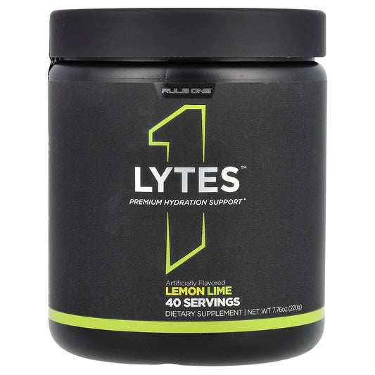 Rule One Proteins, Lytes, Lemon Lime, 7.76 oz (220 g) - Image 1