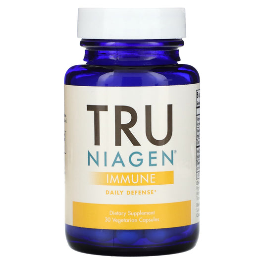 Tru Niagen, Immune, Daily Defense, 30 Vegetarian Capsules - Image 1