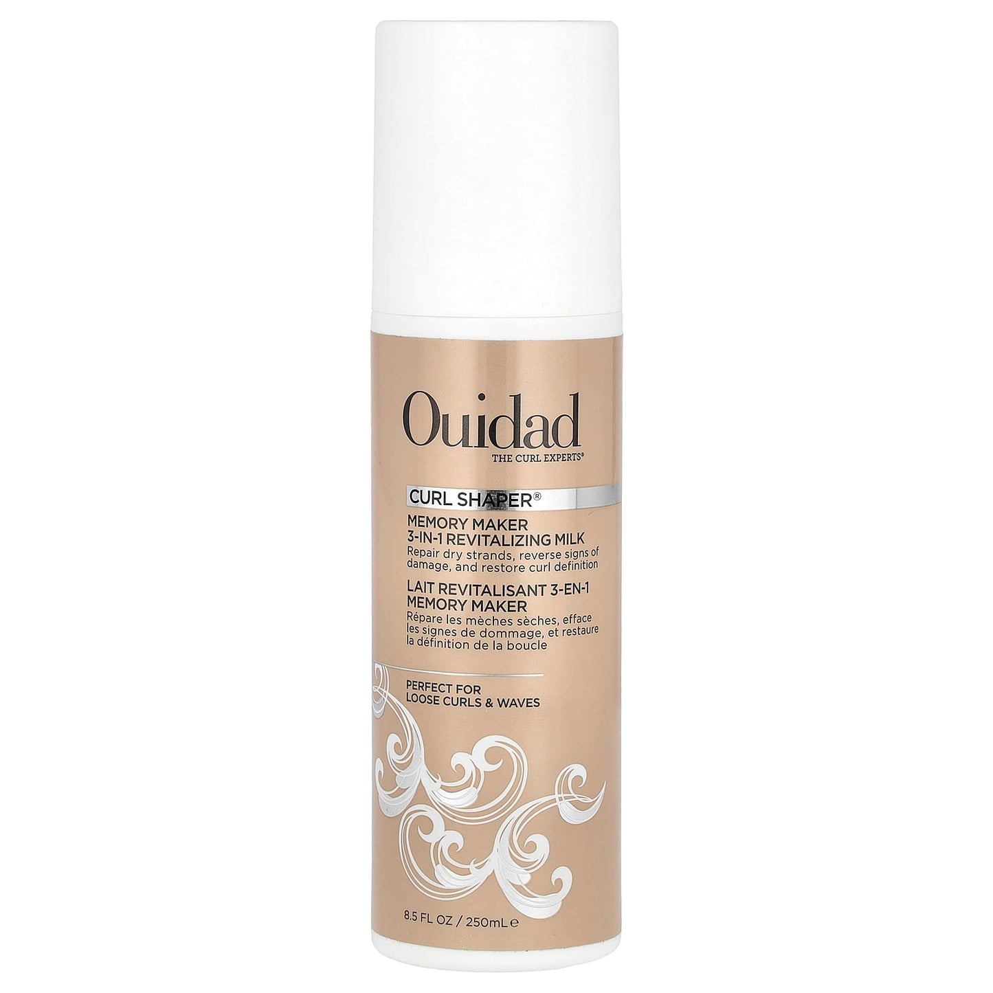 Ouidad, Curl Shaper®, Memory Maker 3-In-1 Revitalizing Milk, 8.5 fl oz (250 ml) - Image 1