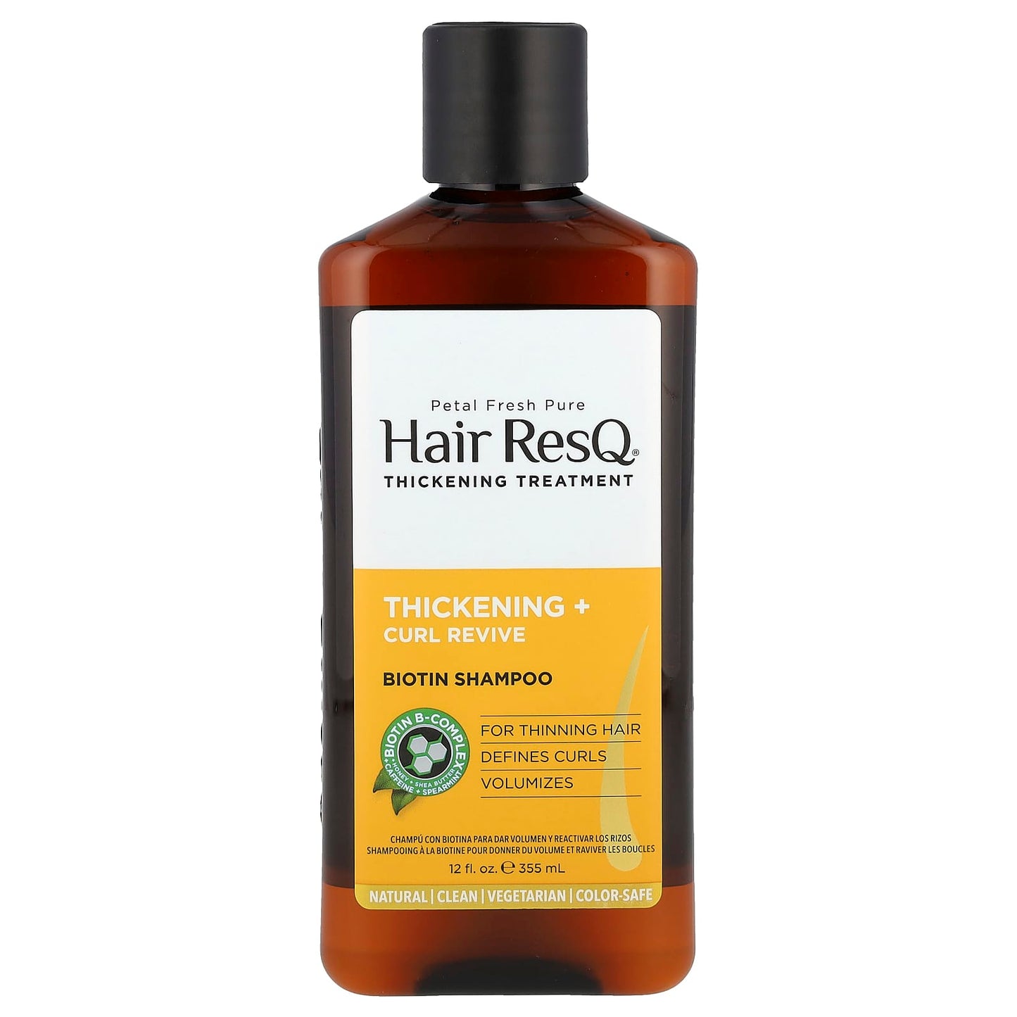 Petal Fresh, Hair ResQ®, Thickening Treatment, Biotin Shampoo, 12 fl oz (355 ml) - Image 1