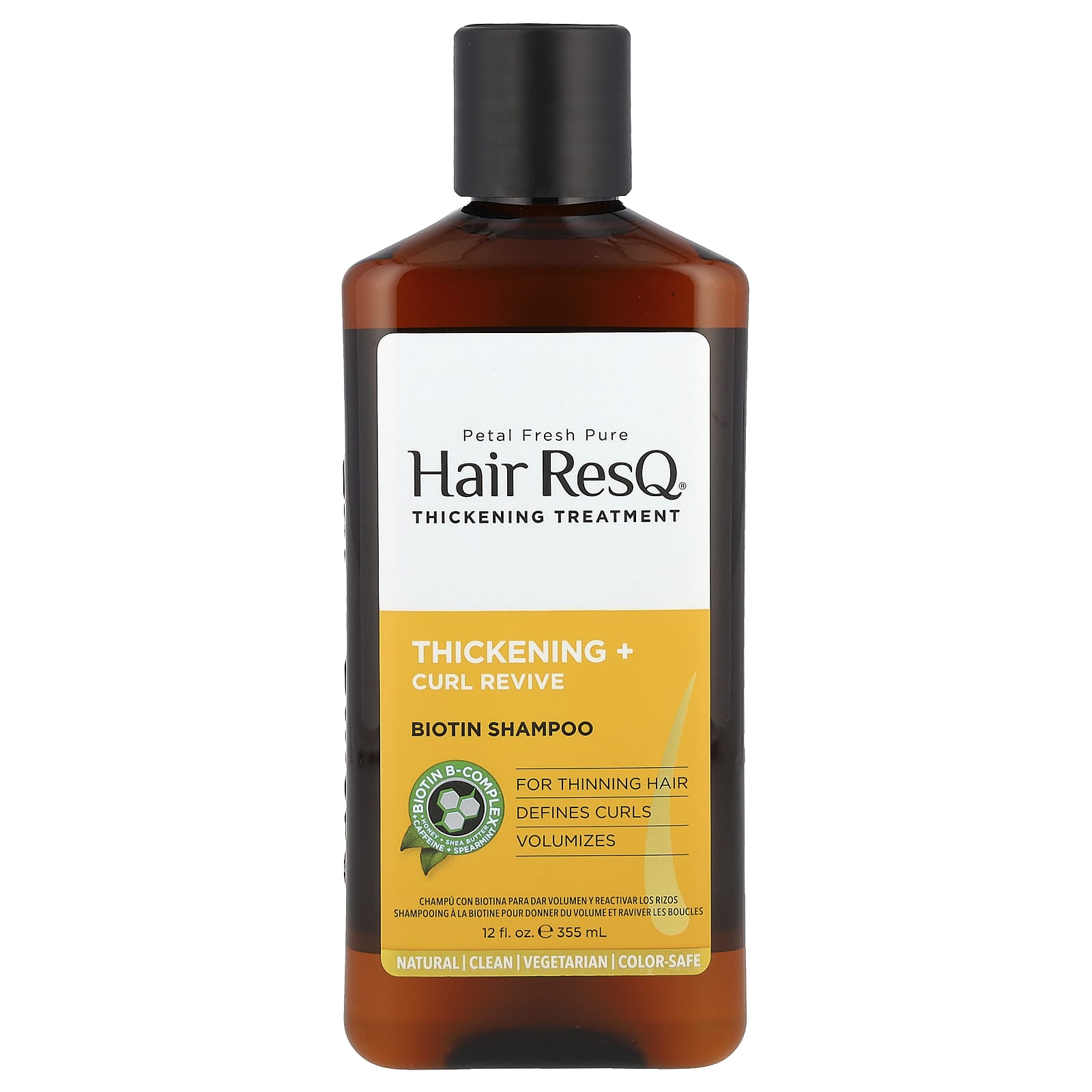 Petal Fresh, Hair ResQ®, Thickening Treatment, Biotin Shampoo, 12 fl oz (355 ml) - Image 1