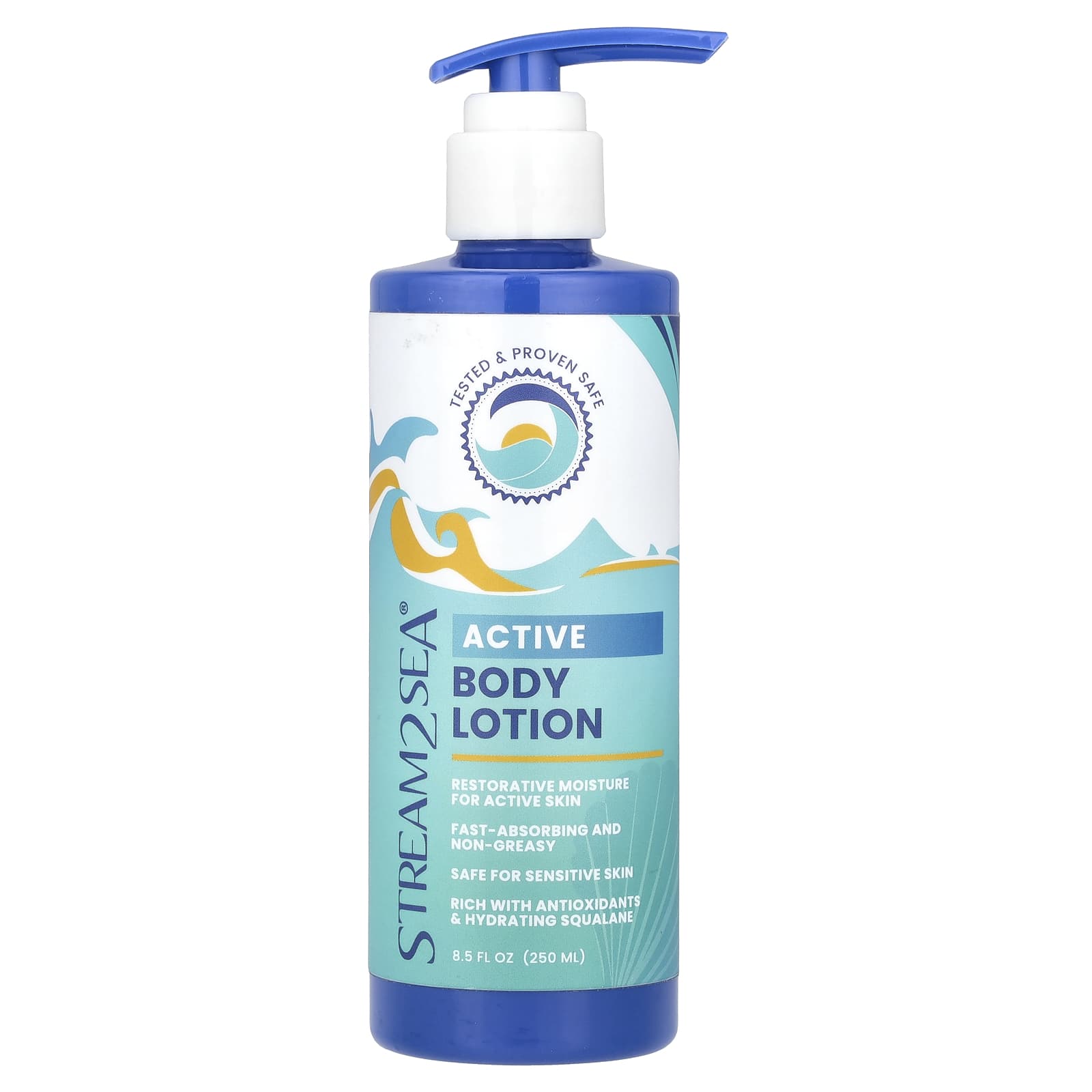 Stream2Sea, Active Body Lotion, 8.5 fl oz (250 ml) - Image 1