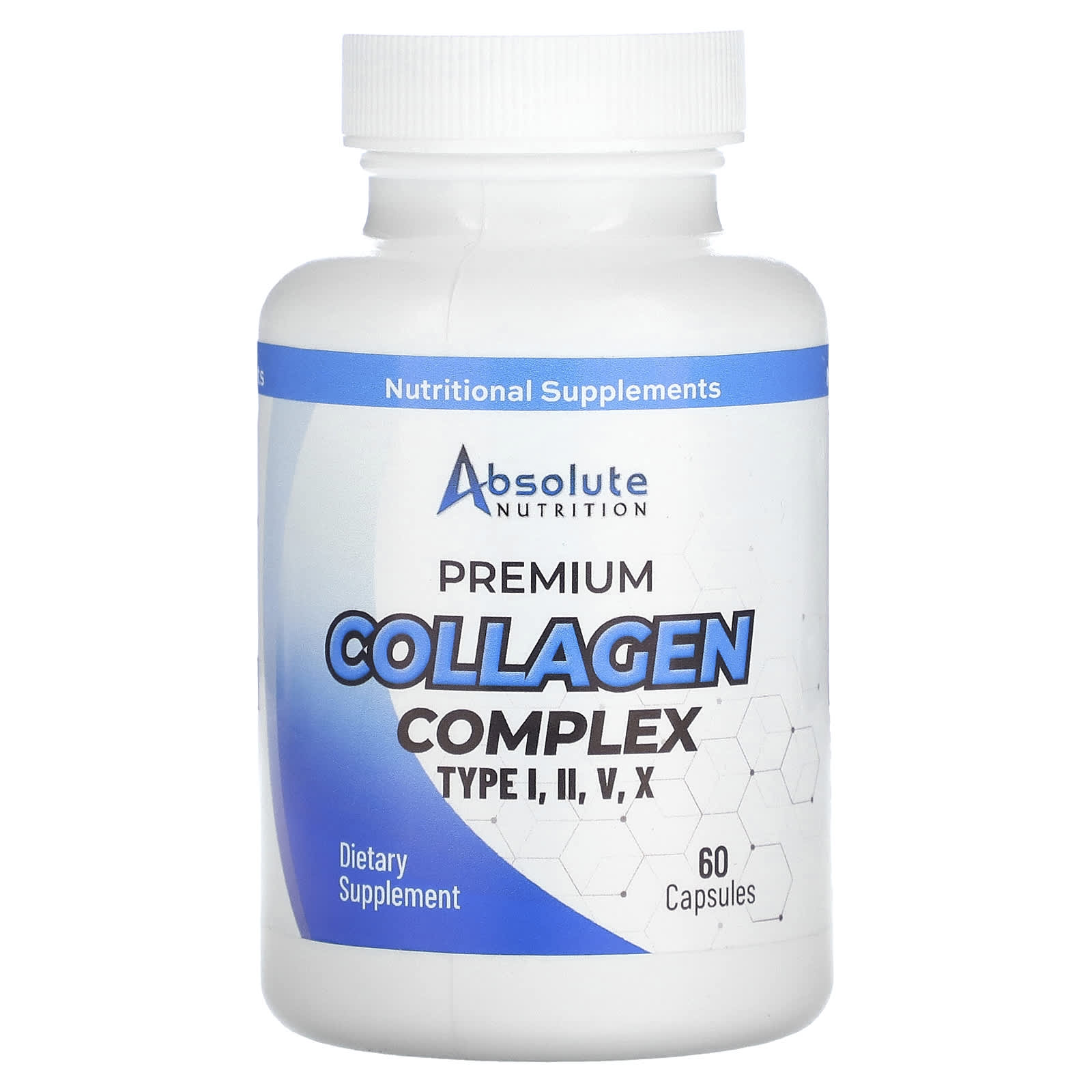 Multi Collagen Complex for Skin, Hair, Joints, and Weight Loss | 60 Capsules - Image 1