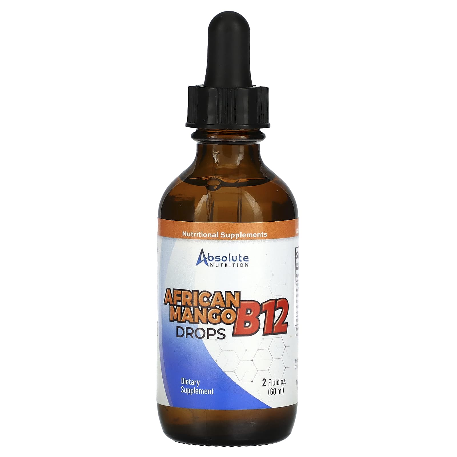 African Mango B12 Drops by Absolute Nutrition - Boost Energy & Mood - Image 1