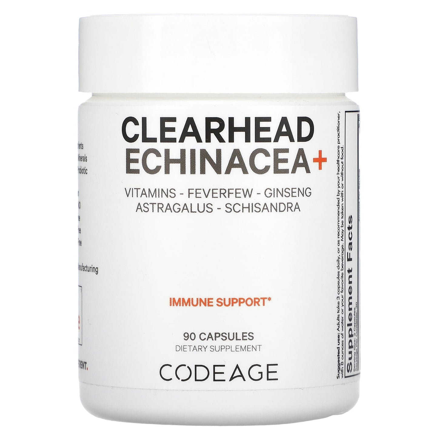 Boost Immunity with CodeAge Clearhead Echinacea+ - Advanced Supplement - Image 1
