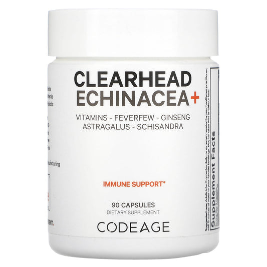 Boost Immunity with CodeAge Clearhead Echinacea+ - Advanced Supplement - Image 1