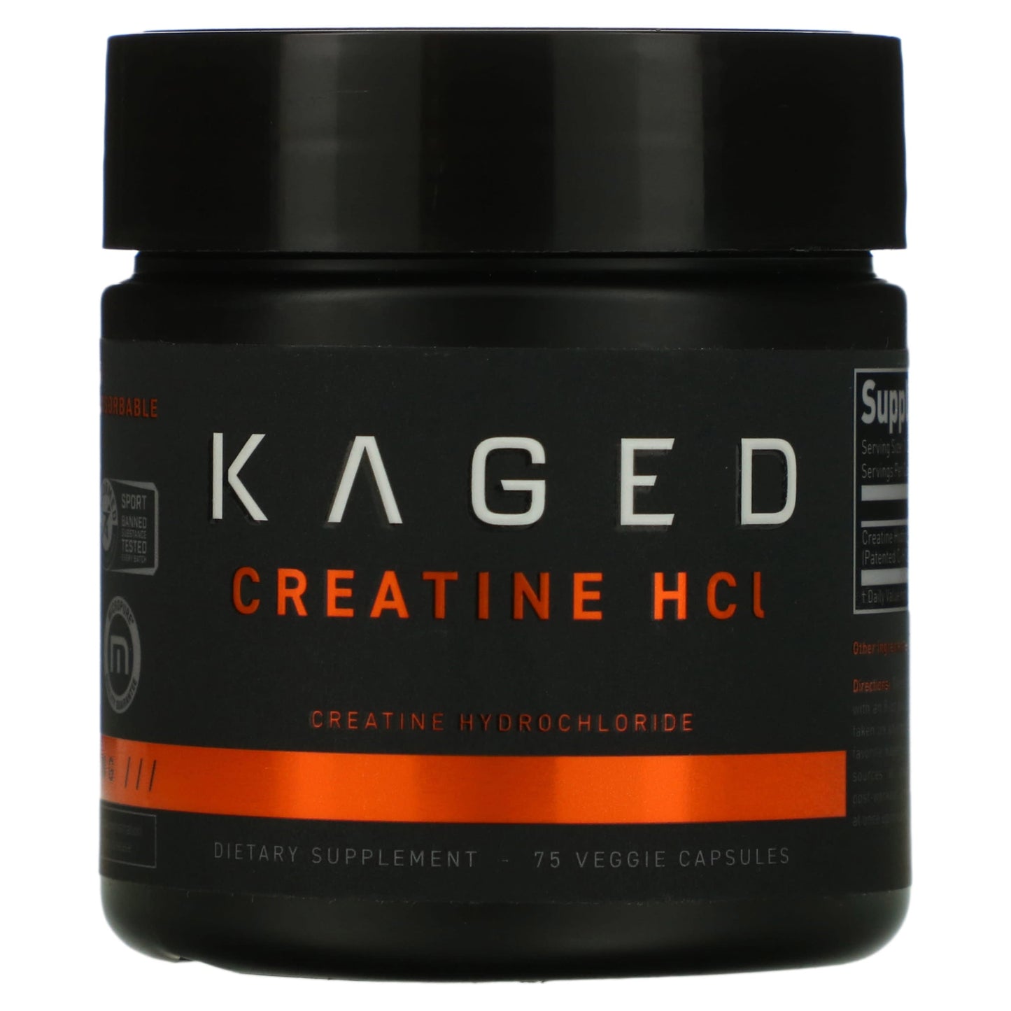 Kaged Creatine HCl: Boost Muscle Recovery & Strength - Image 1
