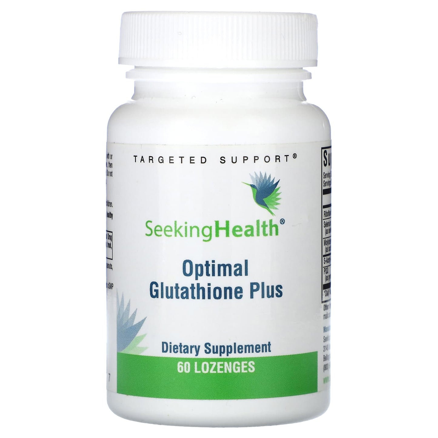 Seeking Health, Optimal Glutathione Plus , 60 Lozenges - Image 1