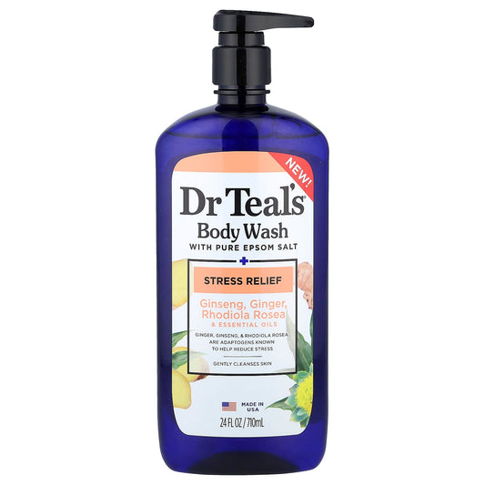 Stress Relief Body Wash with Epsom Salt by Dr. Teal's - Image 1