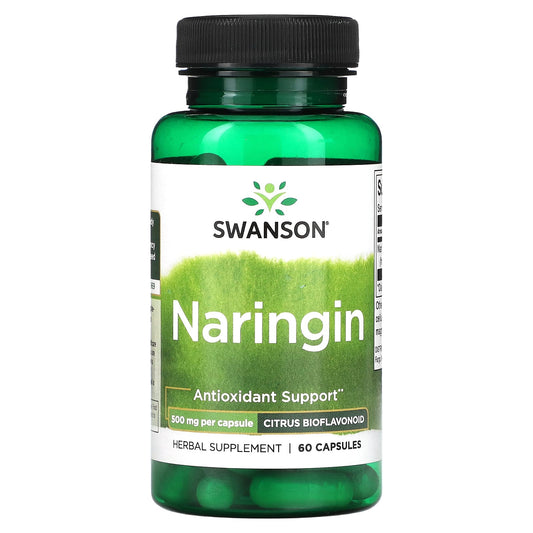 Swanson, Naringin, 500 mg, 60 Capsules - Image 1