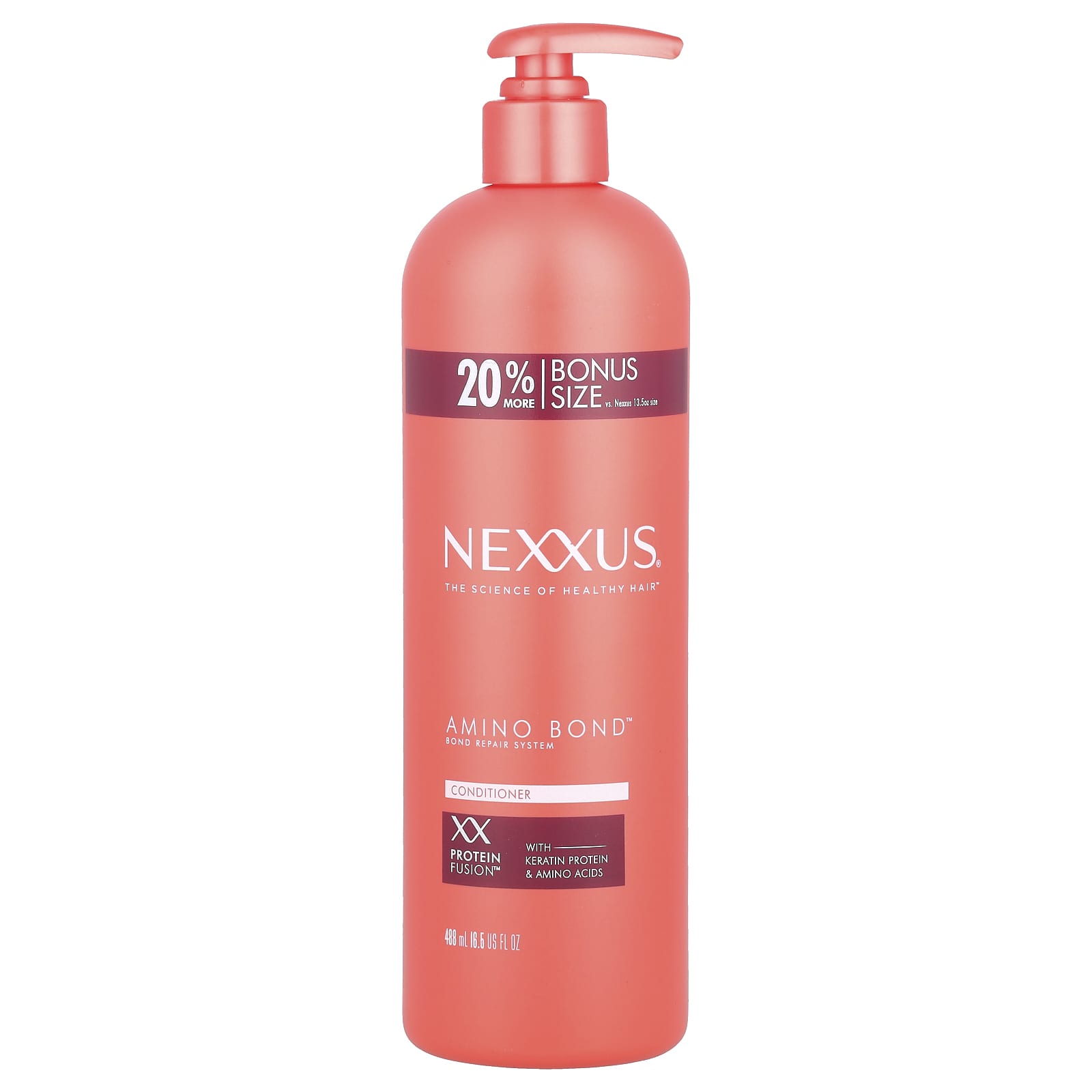 Nexxus, Amino Bond™, Conditioner, For All Types of Damaged Hair, 16.5 fl oz (488 ml) - Image 1
