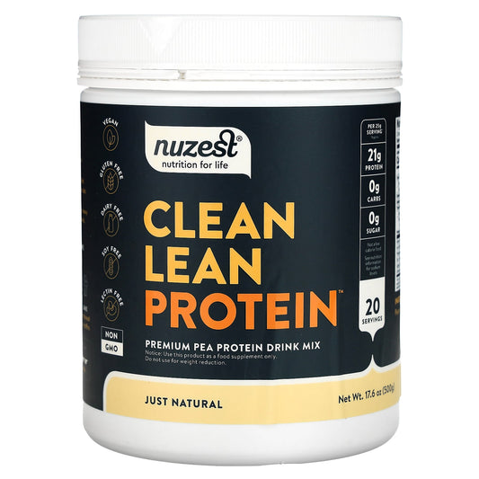 Nuzest, Clean Lean Protein, Just Natural, 17.6 oz (500 g) - Image 1