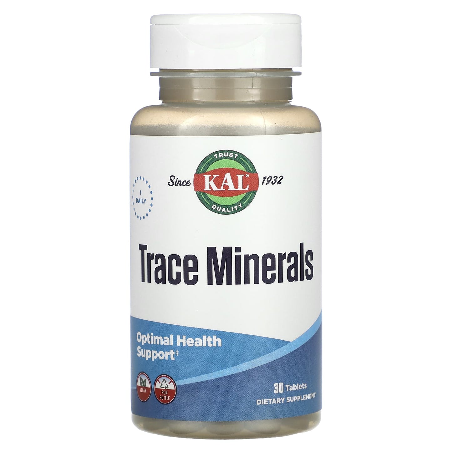 KAL Trace Minerals, 30 Tablets - Optimize Daily Health - Image 1
