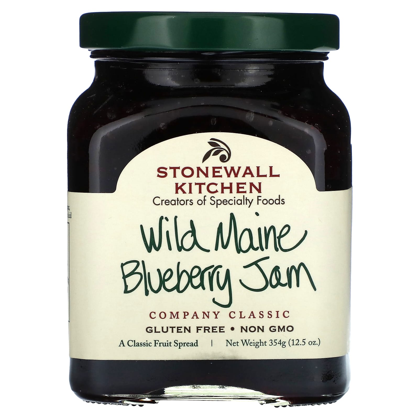 Stonewall Kitchen, Wild Maine Blueberry Jam, 12.5 oz (354 g) - Image 1