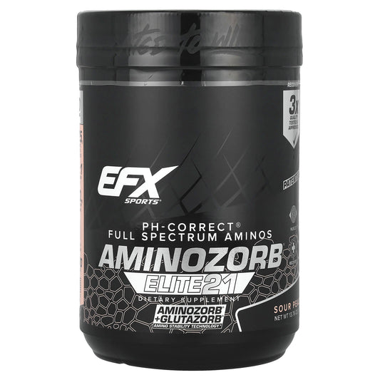 EFX Sports AminoZorb Elite 21 Sour Peach 13.76 oz - Image 1