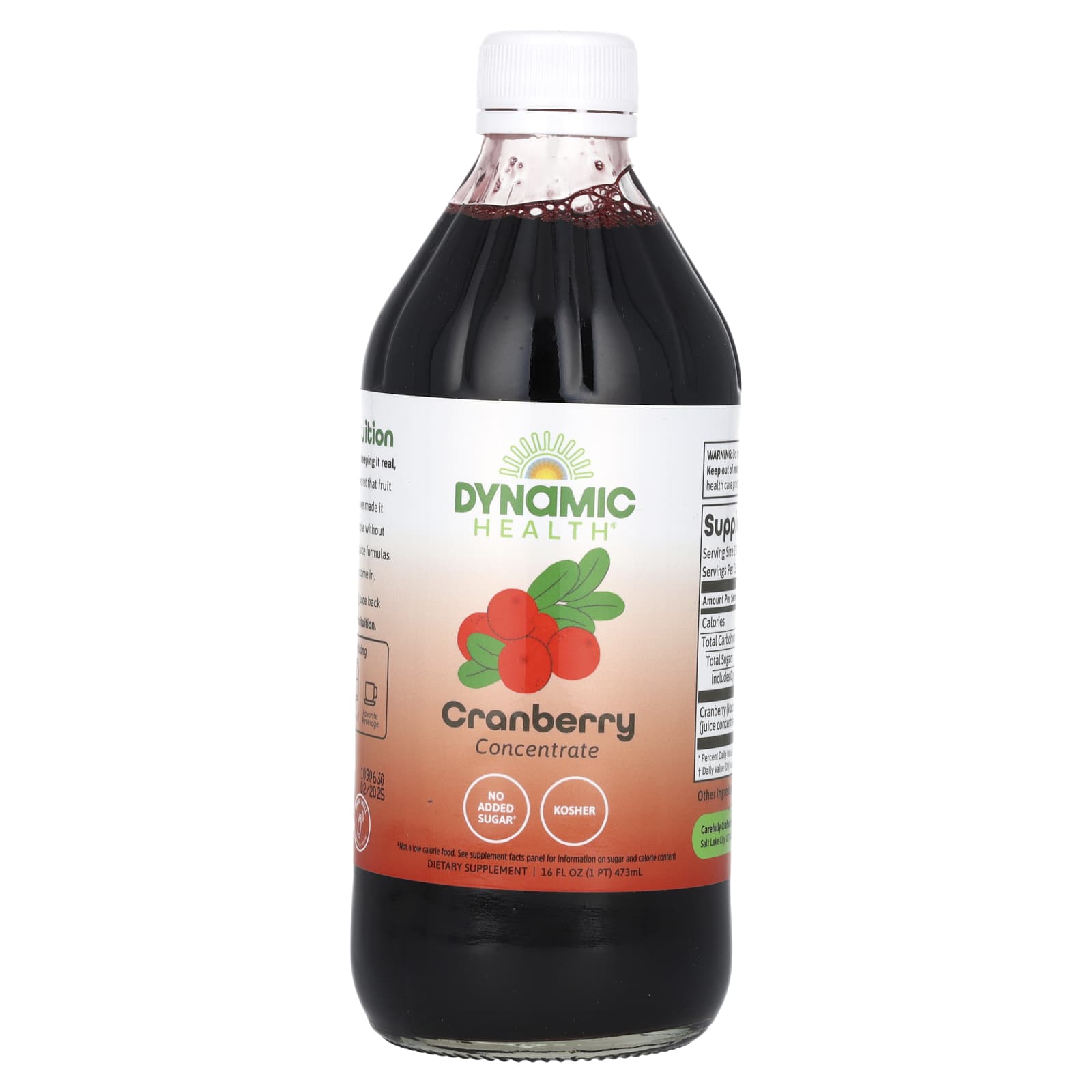 Boost Immunity with 100% Cranberry Concentrate by Dynamic Health - Image 1