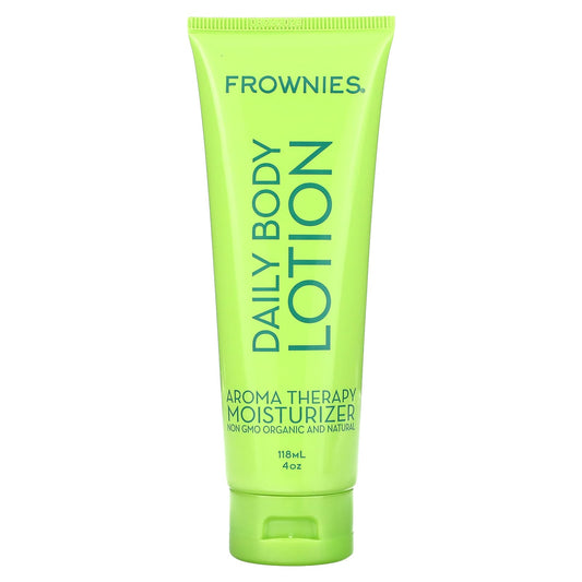 Organic Daily Body Lotion with Essential Oils, 4 oz (118 ml) - Image 1