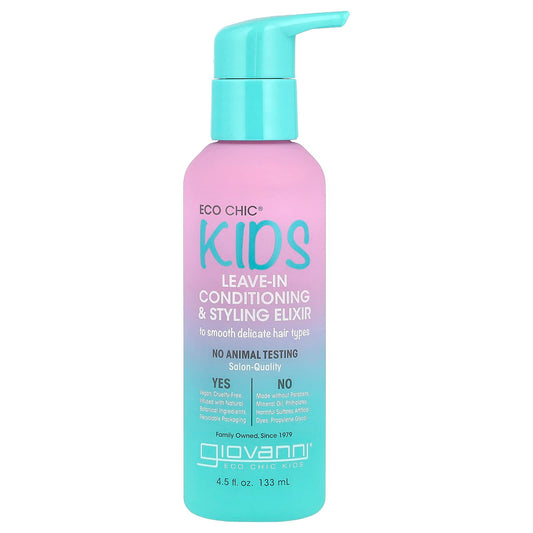 Giovanni Eco Chic Kids Leave-In Conditioner & Styler, 4.5 fl oz - Image 1