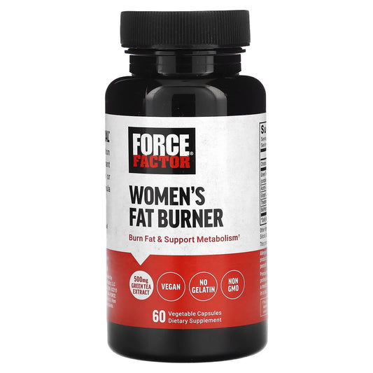 Force Factor Women's Fat Burner, 60 Capsules - Boost Metabolism & Burn Fat - Image 1
