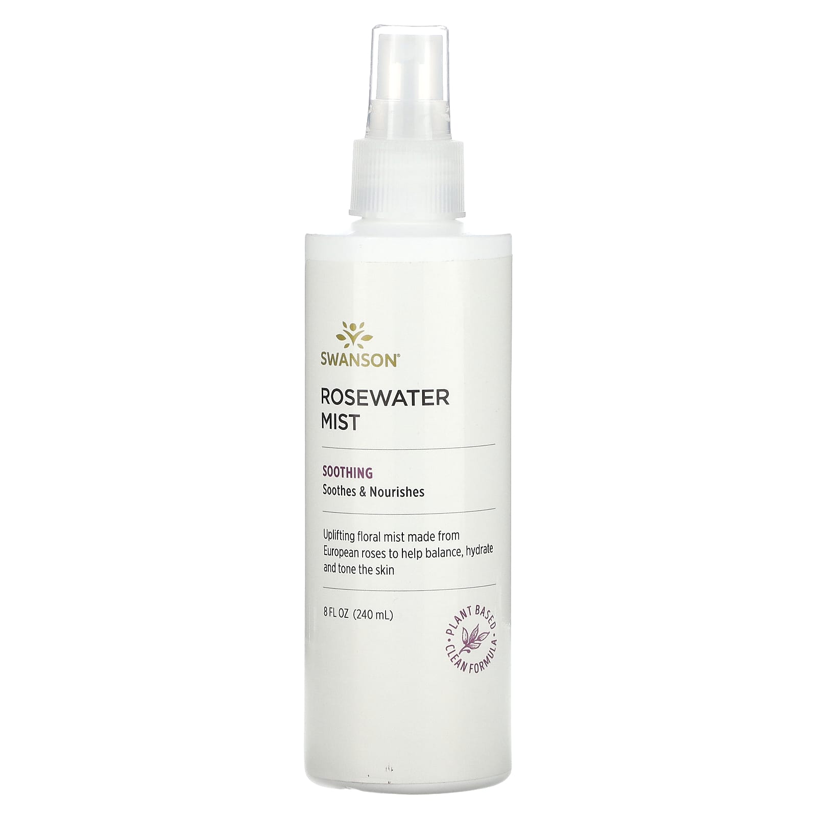 Swanson, Rosewater Mist, 8 fl oz (240 ml) - Image 1