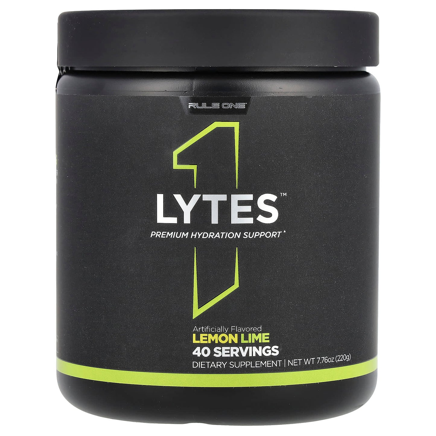 Rule One Proteins, Lytes, Lemon Lime, 7.76 oz (220 g) - Image 1