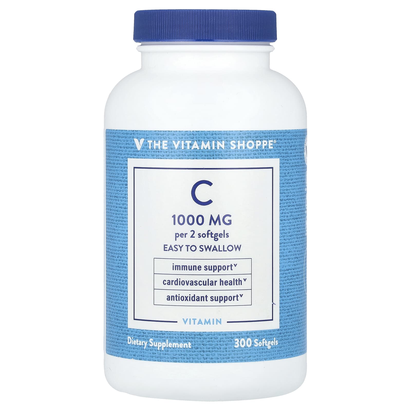 The Vitamin Shoppe, Vitamin C, 300 Softgels - Image 1