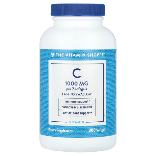 The Vitamin Shoppe, Vitamin C, 300 Softgels - Image 1