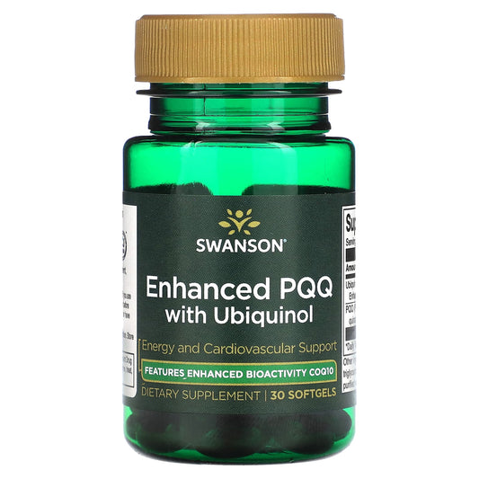 Swanson, Enhanced PQQ with Ubiquinol, 30 Softgels - Image 1