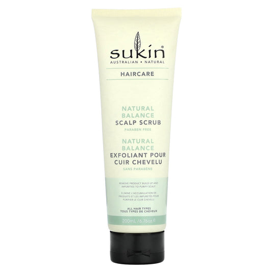 Sukin, Haircare, Natural Balance Scalp Scrub, 6.76 fl oz (200 ml) - Image 1
