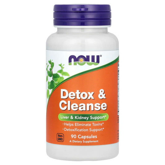 NOW Foods, Detox & Cleanse, 90 Capsules - Image 1