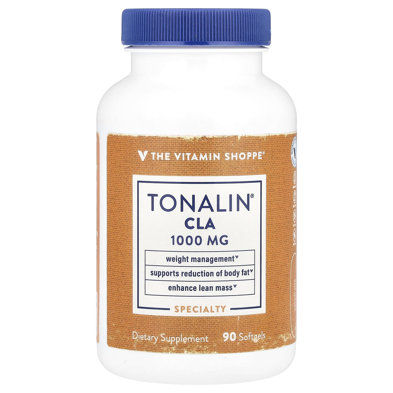 The Vitamin Shoppe, Tonalin® CLA, 1,000 mg, 90 Softgels - Image 1