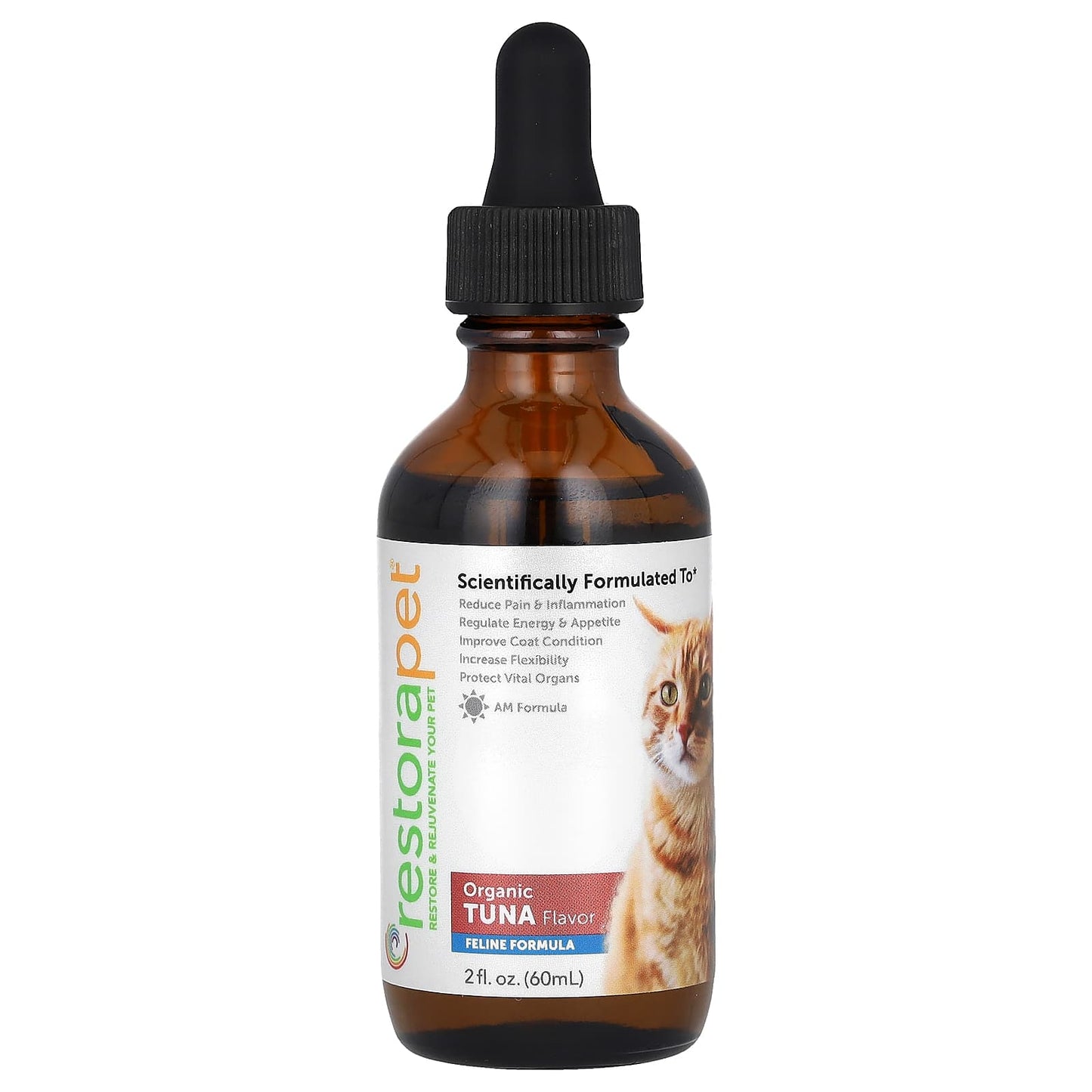 RestoraPet, Feline Formula, Organic Tuna, 2 fl oz (60 ml) - Image 1