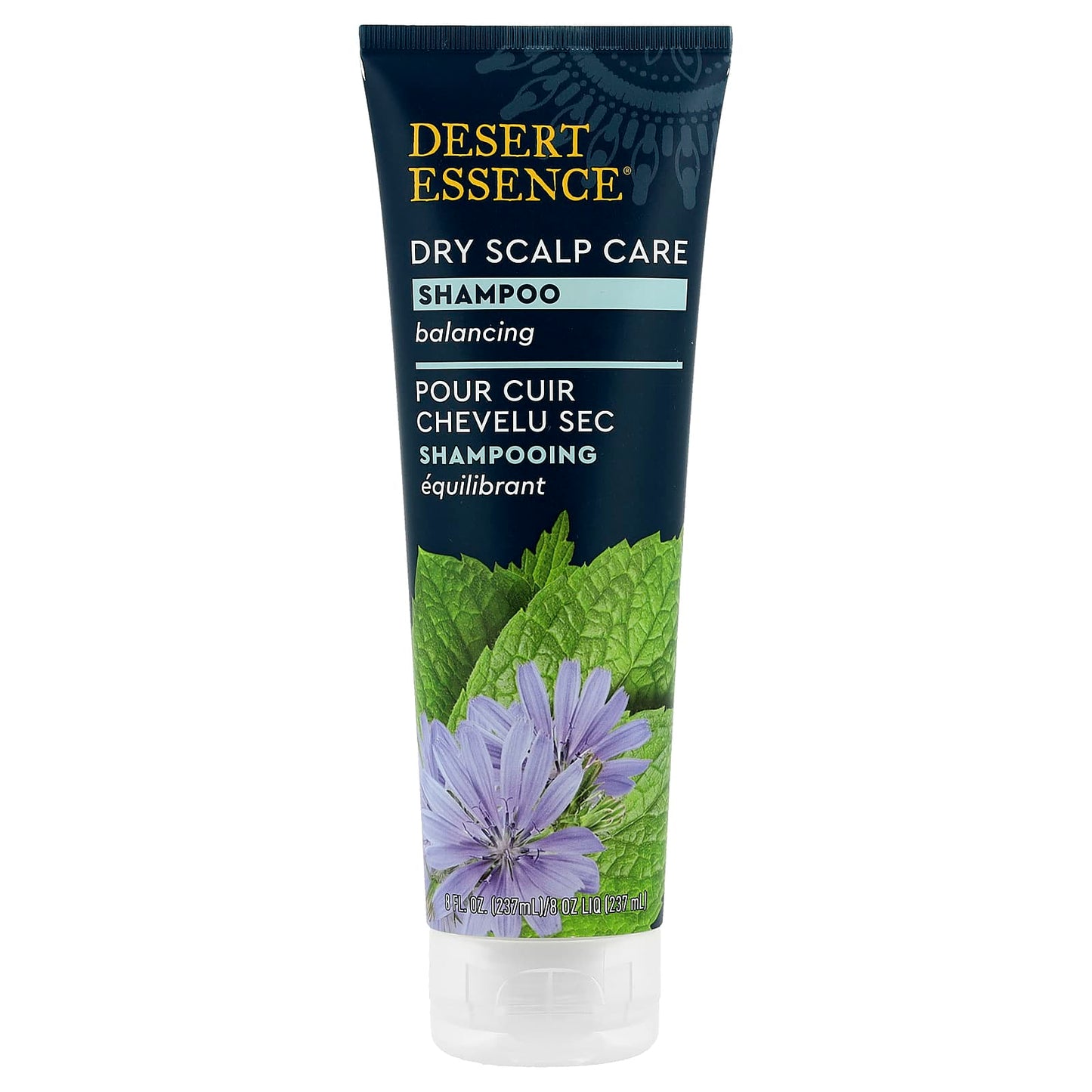 Desert Essence Dry Scalp Care Shampoo, 8 fl oz - Gluten-Free, Vegan - Image 1