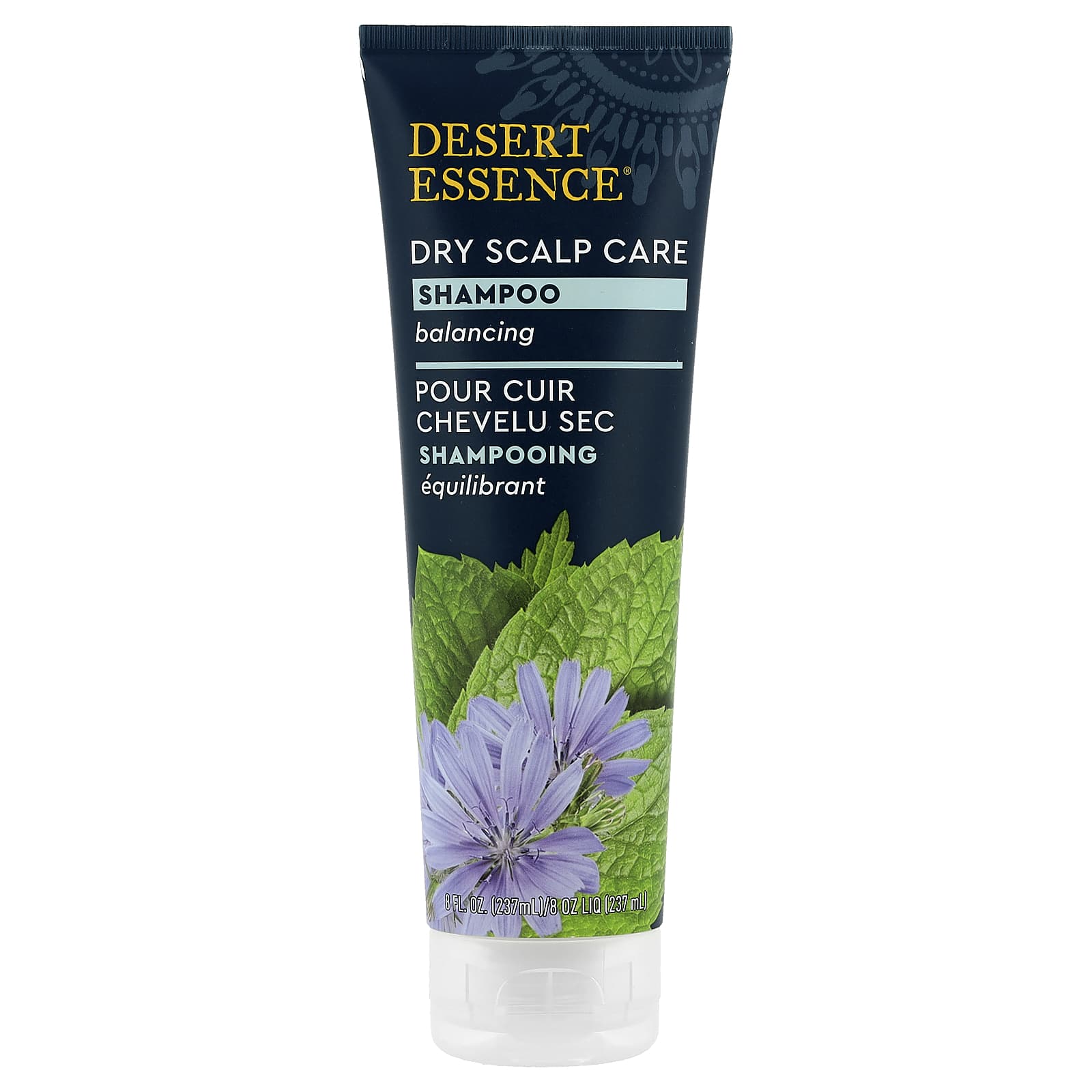 Desert Essence Dry Scalp Care Shampoo, 8 fl oz - Gluten-Free, Vegan - Image 1