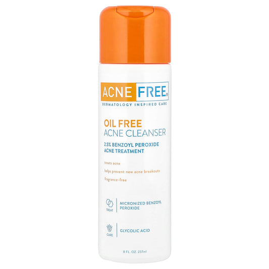 Effective Acne Treatment & Prevention with AcneFree Oil-Free Cleanser - Image 1