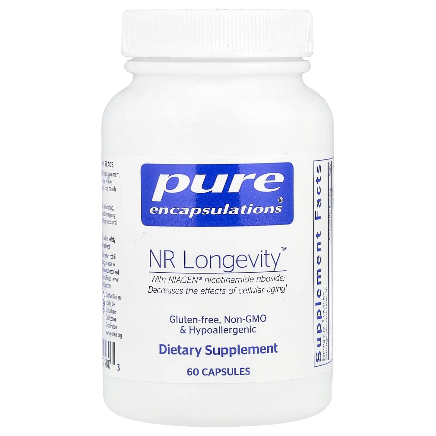 Pure Encapsulations, NR Longevity™, 60 Capsules - Image 1